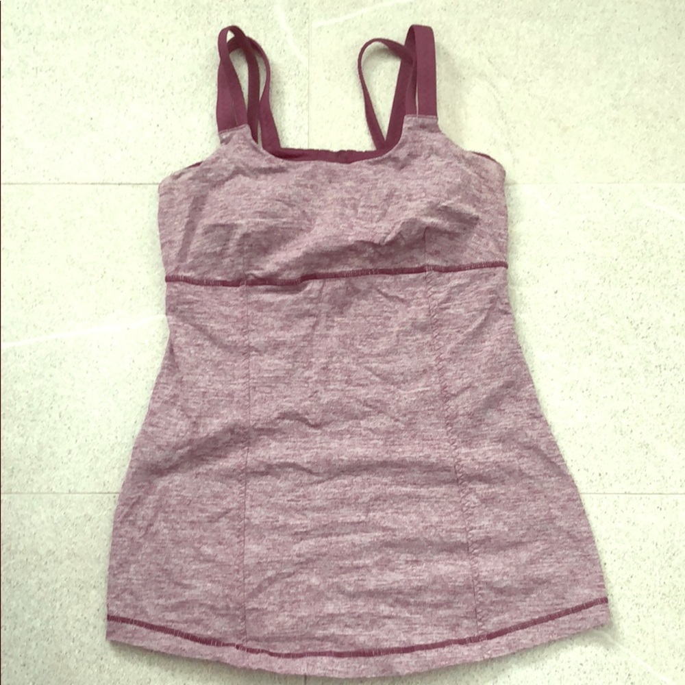 Lululemon tank with built in bra size 6
